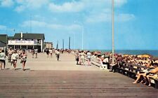 Postcard Rehoboth Beach Delaware Boardwalk 1960's View Card picture