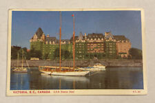 Vintage Postcard C.P.R. Empress Hotel, Victoria, B.C., Canada picture