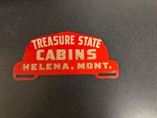 Rare Vintage Montana License Plate Topper picture