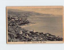 Postcard Panorama da Villa Helios Sanremo Italy picture