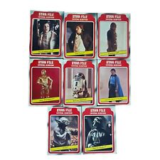Topps Star Wars Star File 1980 Cards Empire Strikes Back Lot of 8 picture