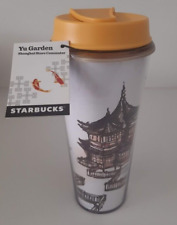 Starbucks Yu Garden Shanghai China Plastic Cup Tumbler 16 oz Collectible NEW picture