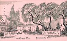 1964 Brownsville,TX Lively Sketch Of The La Parada Motel Cameron County Texas picture