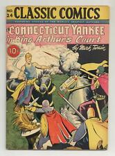 Classics Illustrated 024 A Yankee in King Arthur's Court #1 VG+ 4.5 1945 picture