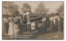 RPPC Lindner Park Cannon CARLISLE PA Cumberland Laughlin Real Photo Postcard picture