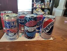 Vintage Pepsi /Coke Soda Cans 1990s Cool Cans Summer Christmas* Opened picture