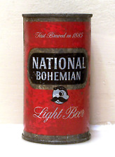 NATIONAL BOHEMIAN indoor flat top beer can from Baltimore, MD picture