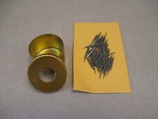 Vtg Victor Victrola VV XVII Phonograph Good Gold Finish Needle Cup w/ Needles picture