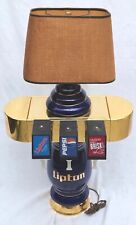 Rare Lipton Tea Advertising Cornelius Tea Tower Table Blue Table Lamp Dispenser  picture