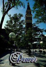 16th Street Mall And D&F Tower Denver Colorado Postcard picture