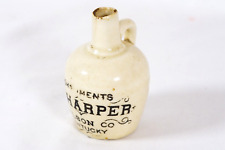 Antique Mini Compliments IW Harper Pottery Jug Nelson Co Kentucky picture