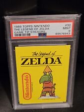 THE LEGEND OF ZELDA PSA 9 #32 1989 Topps Nintendo Game Tip Stickers MINT picture