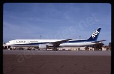 ANA Boeing 777-300 N5017Q Jan 98 Pre-Delivery Kodachrome Slide/Dia A20 picture