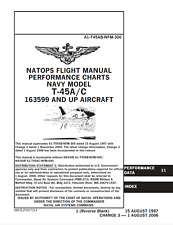 186 Page 2006 T-45 Goshawk Performance Charts A1-T45AB-NFM-300 Manual on Data CD picture