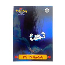 Pokemon Topps TV Animation Edition 1999 TV 6 Geodude No 74 Holo Rare  Vintage  picture