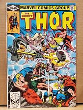 Thor 296 Valkyrie Odin Marvel Comics 1980 Keith Pollard Art Roy Thomas Story picture