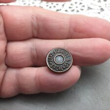 Vintage Levi Strauss SF CAL Metal Replacement Button Shank Back 5/8
