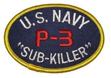 USN NAVY P-3 ORION SUB KILLER PATCH SURVEILLANCE RECON PLANE FIXED WING picture