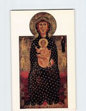 Postcard Madonna & Child Enthroned Painting by Margaritone picture