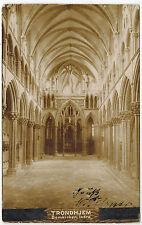PhC, Interior of Cathedral Church, Trondhjem, Norway, 1902 used inside Germany picture