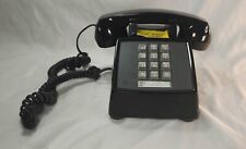 Vintage Western Electric 2500 DMG Telephone Push Button Tabletop Black picture