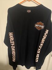 harley davidson Long Sleeve Shirt XL With HD Written On Both Sleeves Orlando FL picture