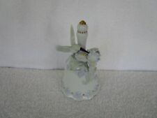 LOVELY & QUALITY PORCELAIN [ HUMMINGBIRD  DESIGN ] BELL WITH GOLD TRIM picture
