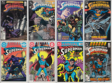 Superman Comics and Annuals Lot (1986-1988) Various Issues DC VF/NM +bags/boards picture