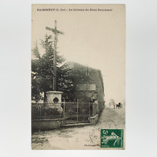Paimbœuf France Calvary Cross Postcard c1910 Christ Monument Street Statue C3238 picture