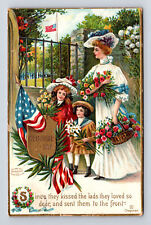 Chapman Memorial Day Mother & Children Harry Neaman Wines Pittsburgh Ad Postcard picture