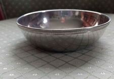 Tiffany & Co. Pewter Dish Bowl Beaded Rim Needs Polishing picture