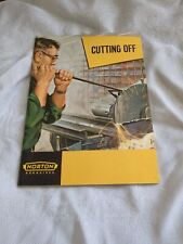 1960 Norton Abrasives Worcester MA Cutting Off Booklet Vintage Cut off Wheels picture