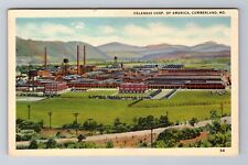 Cumberland MD-Maryland, Celanese Corp. Of American, Antique Vintage Postcard picture