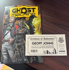 GHOST MACHINE (ONE SHOT) #1 SIGNED BY GEOFF JOHNS 2024 picture
