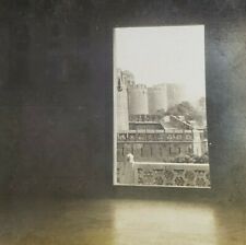 India Agra Fort Ramparts Pearl Mosque Jain Temple Moti Masjid Stereoview E353 picture