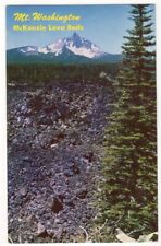 Oregon c1950's Mt. Washington, Cascade Range, McKenzie Lava Beds picture