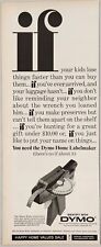 1966 Print Ad Dymo Home Labelmakers Dymo Industries Berkeley,California picture