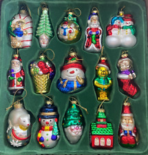 Thomas Pacconi Classics Museum Series Christmas Ornaments 29 Set Wood Crate picture