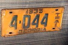 1935  GEORGIA License Plate ***  TRAILER ***  '35   GA  TRAI *** picture