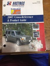 Vintage 2007 Hastings Premium Filter Cross Reference & Product Guide Catalog picture