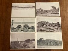 1907 Quebec Bridge Collapse Disaster Set Of 6 Vintage Photo Postcards picture