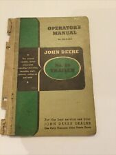 John Deere No. 16 Trailer Operators Manual picture