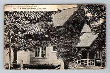 Evart MI-Michigan, E B Farrar's Ivy Retreat Vintage Souvenir Postcard picture
