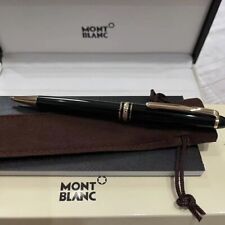 Montblanc Meisterstuck 164 Black and Gold Ballpoint Pen Germany - Authentic picture