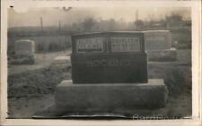 RPPC Corning,AR Charles and Eliza Hocking Tombstone,Cemetery Clay County Death picture