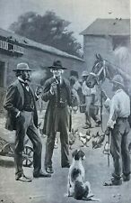 1894 Farmers in the South A. B. Frost illustrations picture