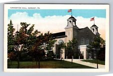 Hershey PA-Pennsylvania, Convention Hall, Antique, Vintage Souvenir Postcard picture
