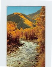 Postcard Autumn Time Crystal River near Redstone Colorado USA picture