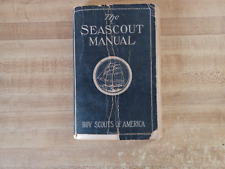 BSA THE SEA SCOUT MANUAL FIFTH EDITION  12TH REPRINT JULY 1936 picture