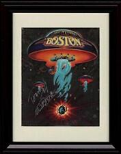 8x10 Framed Boston Autograph Promo Print - More than a Feeling Album picture